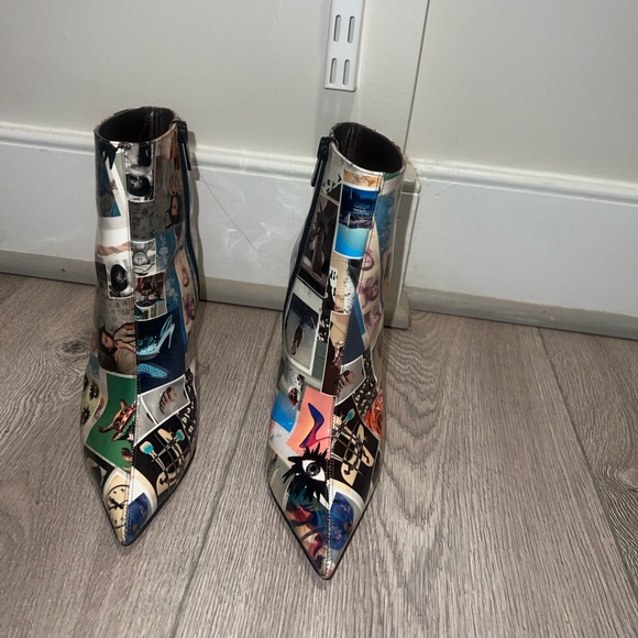 Christian Louboutin So Kate Collage Patent Booties - Picture 6 of 11